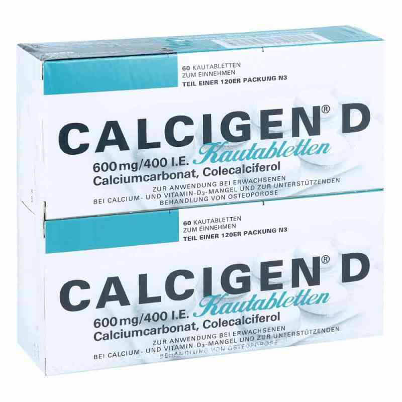 CALCIGEN D 600mg/400 internationale Einheiten 120 stk von Cooper Consumer Health Deutschland GmbH PZN 04054599