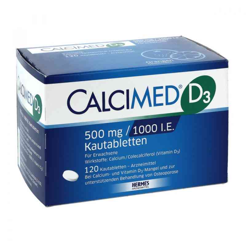 Calcimed D3 500mg/1000 internationale Einheiten 120 stk von HERMES Arzneimittel GmbH PZN 07682511