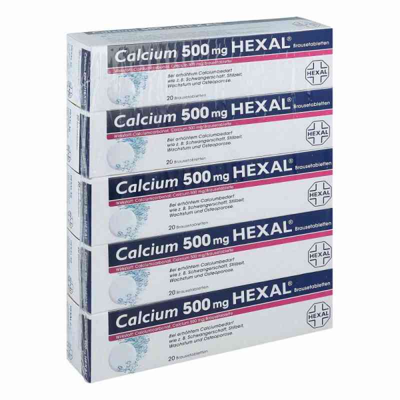 Calcium 500mg HEXAL 100 stk von Hexal AG PZN 07383926