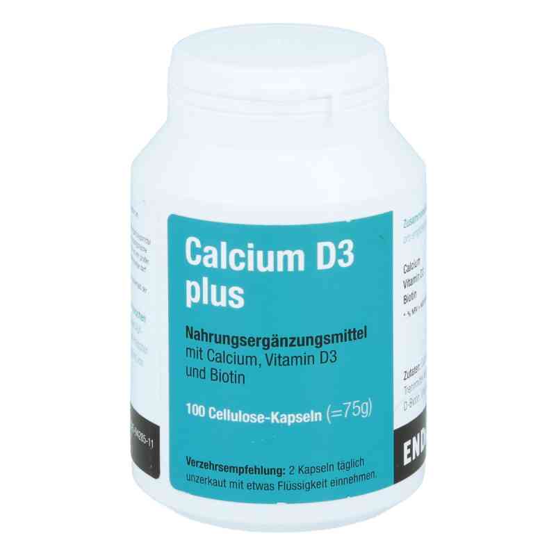 Calcium D3 Plus Kapseln 100 stk von ENDIMA Vertriebsgesellschaft mbH PZN 01500118