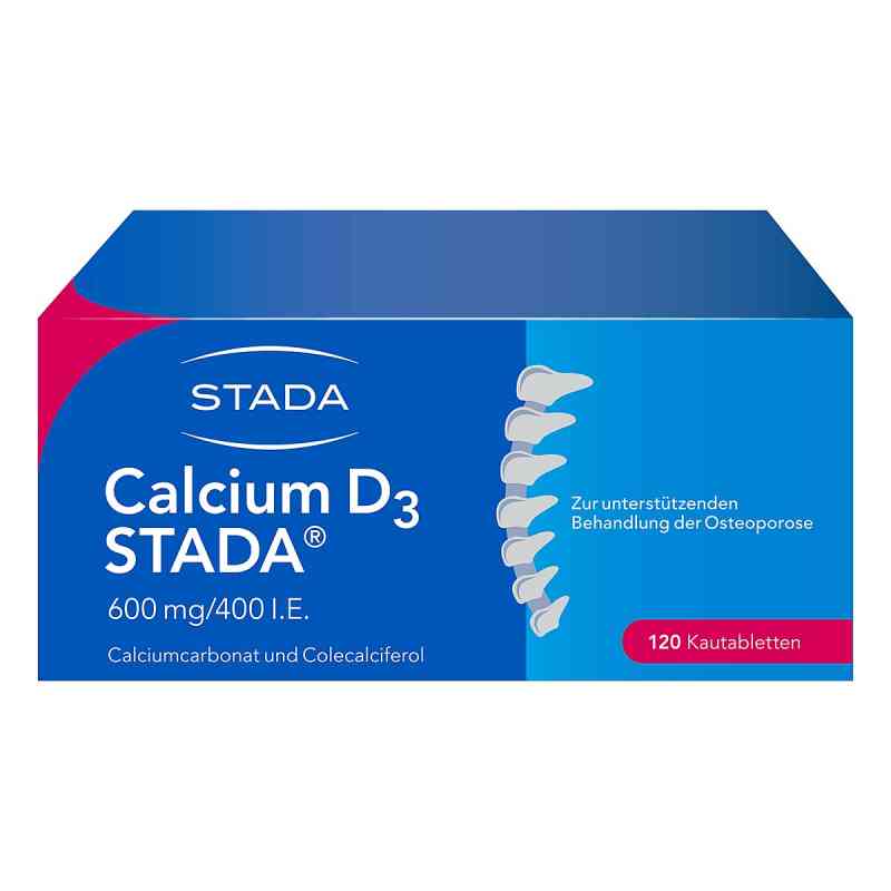 Calcium D3 STADA 600mg/400 internationale Einheiten 120 stk von STADA GmbH PZN 09234314