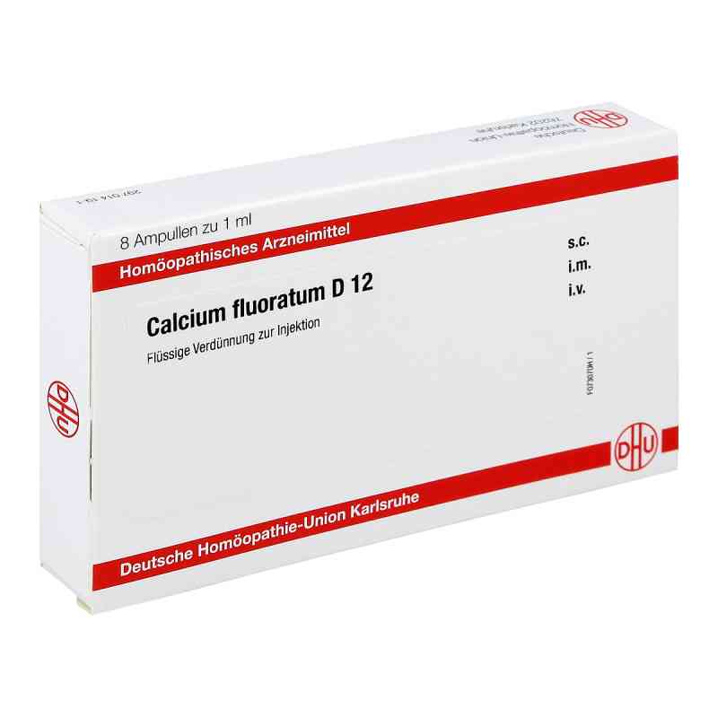 Calcium Fluoratum D12 Ampullen 8X1 ml von DHU-Arzneimittel GmbH & Co. KG PZN 11704684