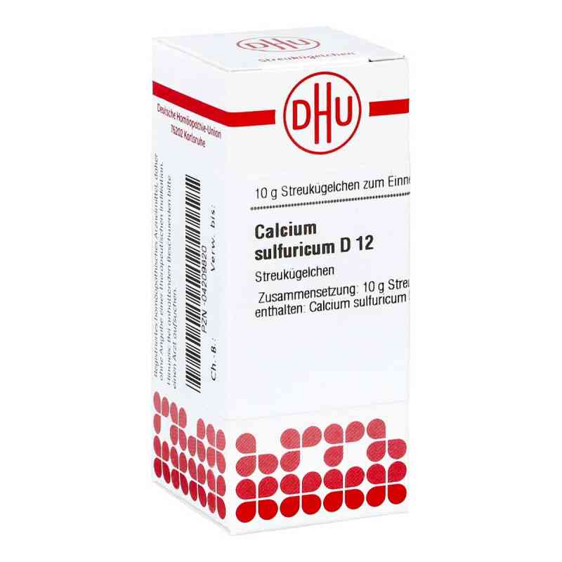 Calcium Sulfuricum D12 Globuli 10 g von DHU-Arzneimittel GmbH & Co. KG PZN 04209820