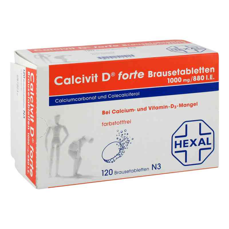 Calcivit D forte 1000mg/880 internationale Einheiten 120 stk von CHEPLAPHARM Arzneimittel GmbH PZN 09097202