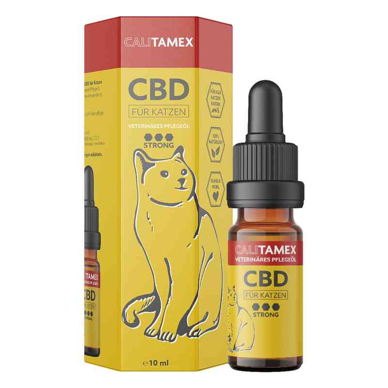 Calitamex CBD Öl für Katzen 8% strong   von CanAdelaar Distribution GmbH PZN 08101815