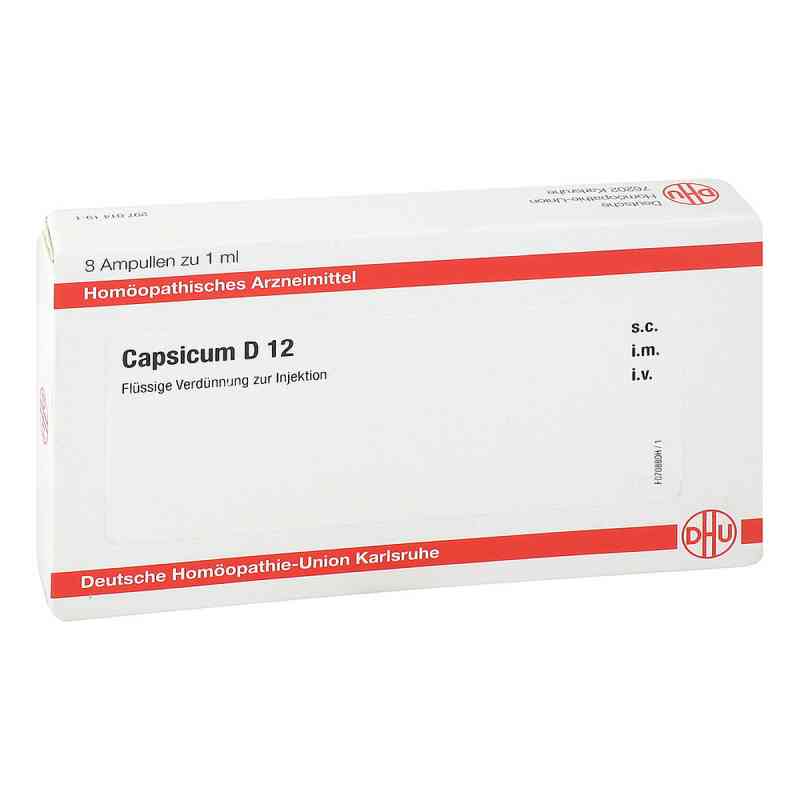 Capsicum D12 Ampullen 8X1 ml von DHU-Arzneimittel GmbH & Co. KG PZN 11704827