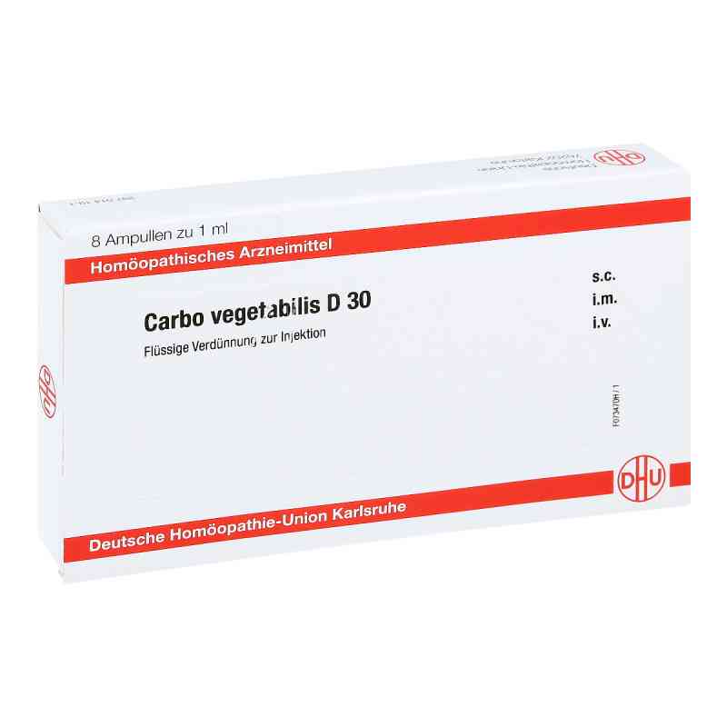 Carbo Vegetabilis D30 Ampullen 8X1 ml von DHU-Arzneimittel GmbH & Co. KG PZN 11704862