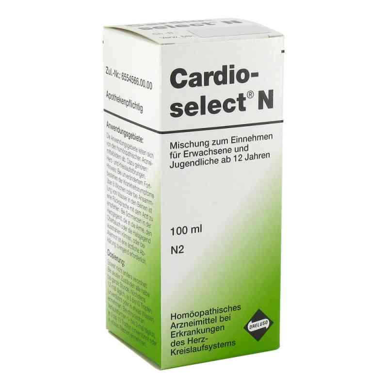 Cardioselect N Tropfen 100 ml von Dreluso-Pharmazeutika Dr.Elten & PZN 00480023