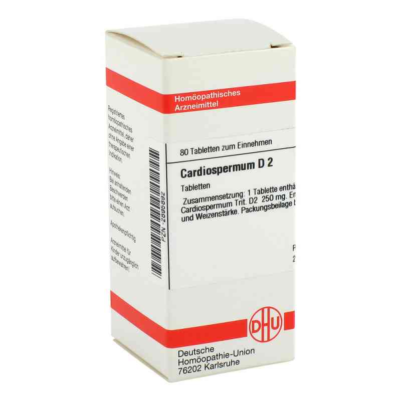 Cardiospermum D2 Tabletten 80 stk von DHU-Arzneimittel GmbH & Co. KG PZN 02895892