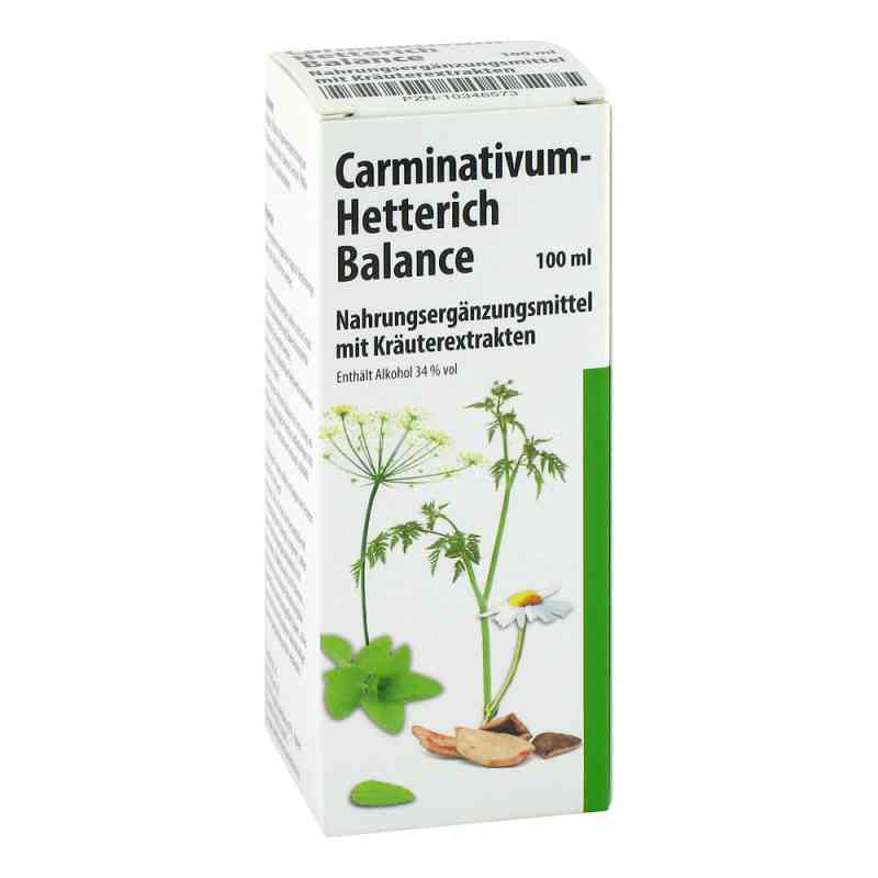 Carminativum Hetterich Balance Tropfen zum Einnehmen 100 ml von Teofarma s.r.l. PZN 10346573