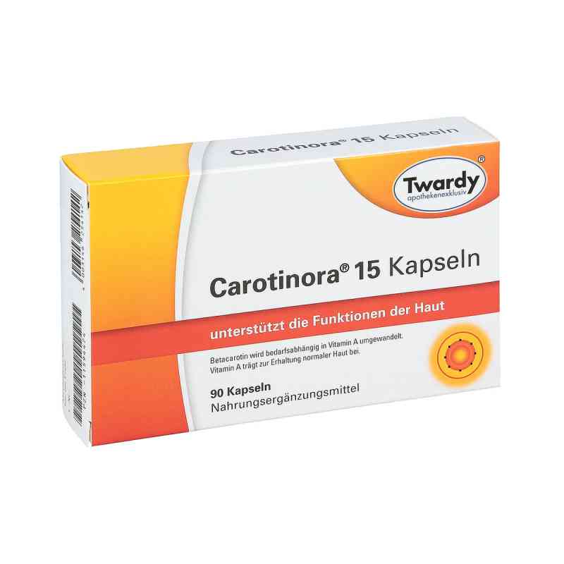 Carotinora 15 Kapseln 90 stk von Astrid Twardy GmbH PZN 11594474