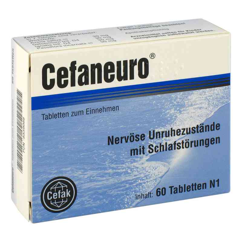 Cefaneuro Tabletten 60 stk von Cefak KG PZN 09339088
