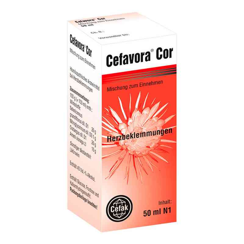Cefavora Cor Tropfen 50 ml von Cefak KG PZN 05118611
