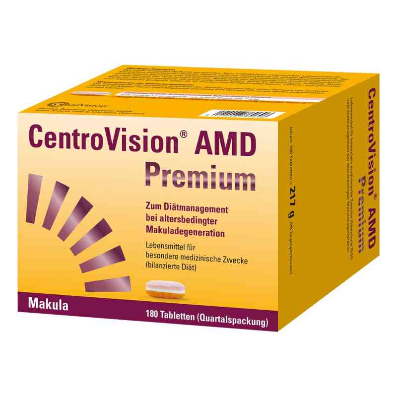 Centrovision Amd Premium Tabletten 180 stk von OmniVision GmbH PZN 15584047