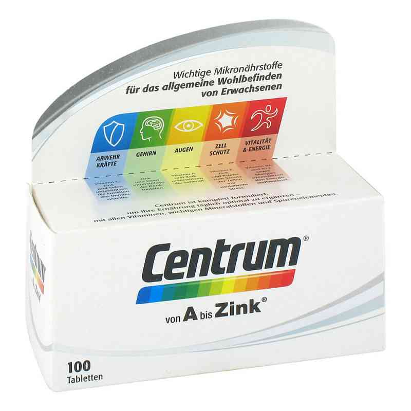 Centrum A-z Tabletten 100 stk von Hecht Pharma GmbH GB - Handelsware PZN 15581528