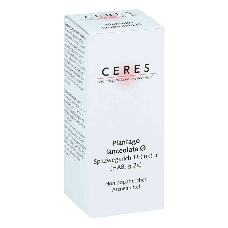 Ceres Plantago lanceolata Urtinktur 20 ml von CERES Heilmittel GmbH PZN 00200874