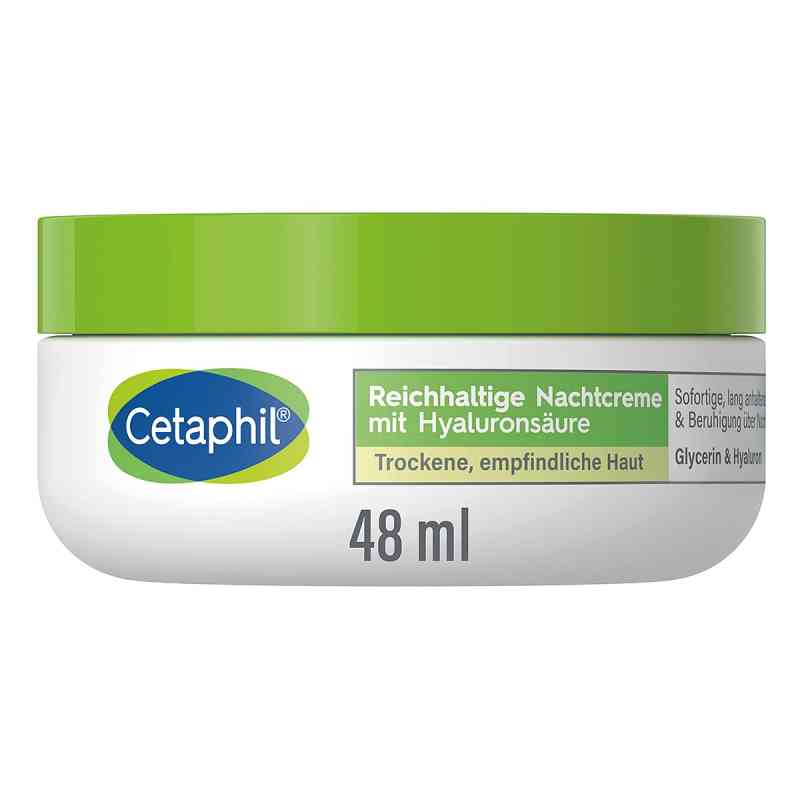 Cetaphil reichhaltige Nachtcreme mit Hyaluronsäure 48 g von Galderma Laboratorium GmbH PZN 14136588