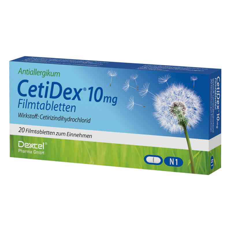 CetiDex 10mg 20 stk von Dexcel Pharma GmbH PZN 08892110
