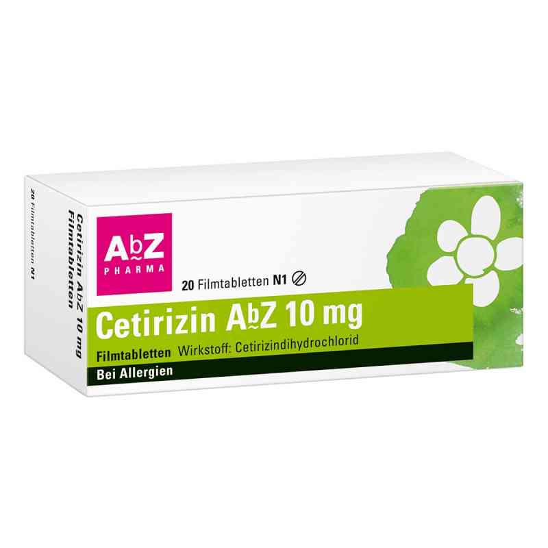 Cetirizin AbZ 10mg 20 stk von AbZ Pharma GmbH PZN 06716136