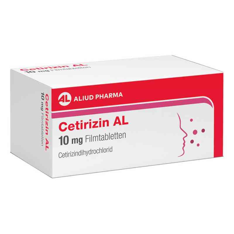 Cetirizin AL 10 mg Filmtabletten bei Heuschnupfen 100 stk von ALIUD Pharma GmbH PZN 02406611