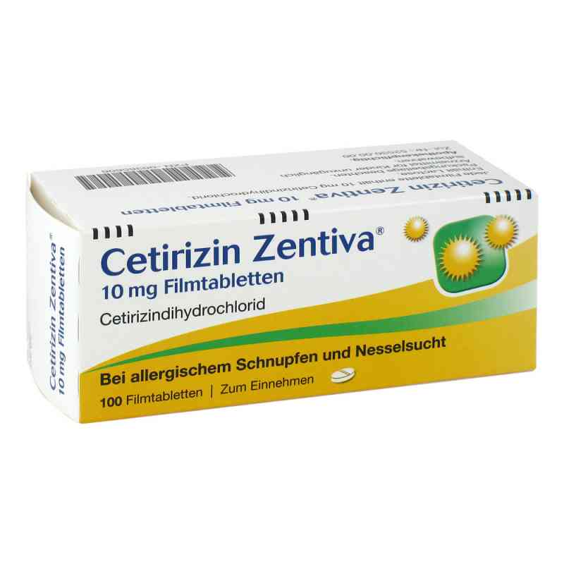 Cetirizin Zentiva 10mg 100 stk von Zentiva Pharma GmbH PZN 00365606