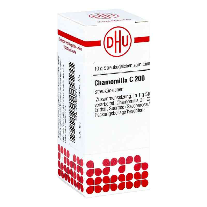 Chamomilla C200 Globuli 10 g von DHU-Arzneimittel GmbH & Co. KG PZN 02896271