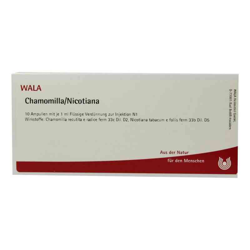Chamomilla/nicotiana Ampullen 10X1 ml von WALA Heilmittel GmbH PZN 01751211