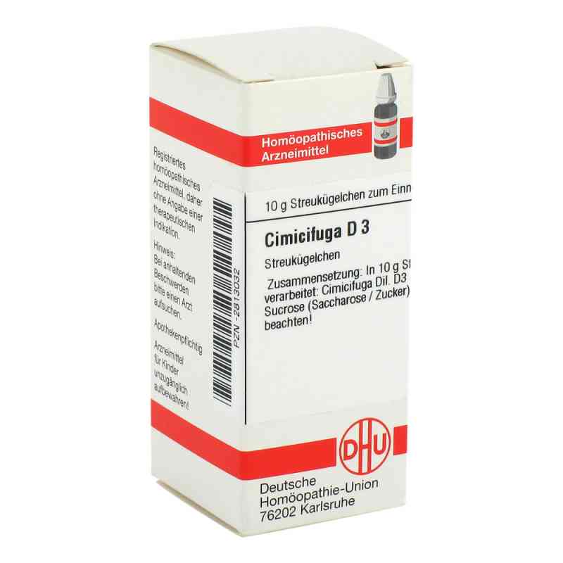 Cimicifuga D3 Globuli 10 g von DHU-Arzneimittel GmbH & Co. KG PZN 02813032