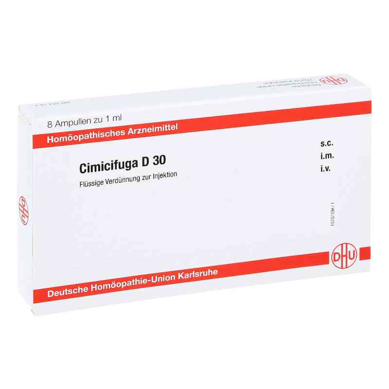 Cimicifuga D30 Ampullen 8X1 ml von DHU-Arzneimittel GmbH & Co. KG PZN 11705235