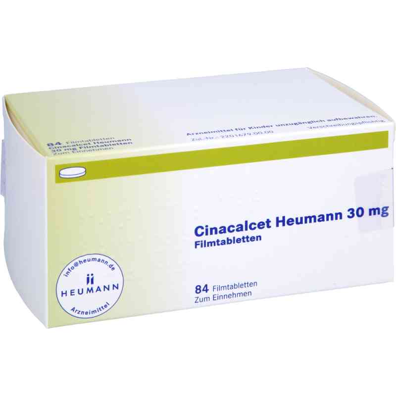 Cinacalcet Heumann 30 mg Filmtabletten 84 stk von HEUMANN PHARMA GmbH & Co. Generica KG PZN 14064110