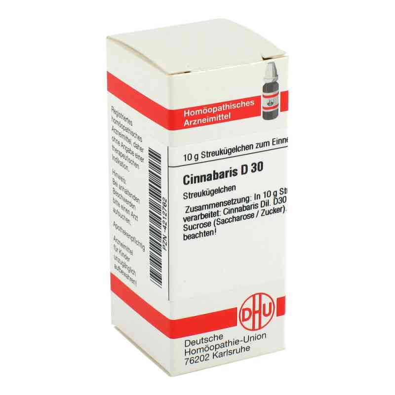 Cinnabaris D30 Globuli 10 g von DHU-Arzneimittel GmbH & Co. KG PZN 04212762