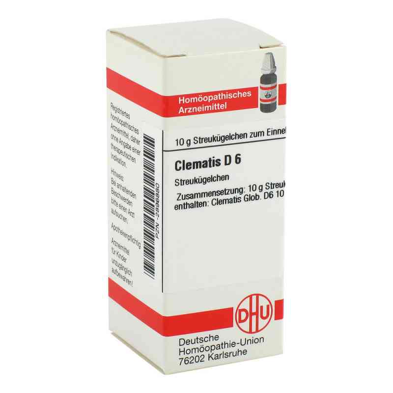 Clematis D6 Globuli 10 g von DHU-Arzneimittel GmbH & Co. KG PZN 02896880