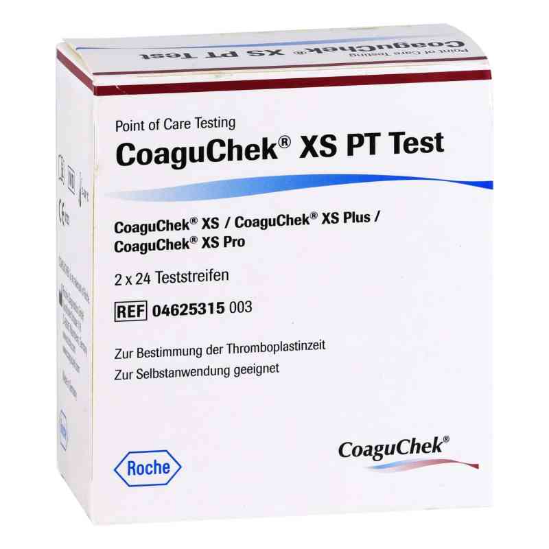 Coaguchek Xs Pt Test Pst 2X24 stk von Medi-Spezial GmbH PZN 15195311