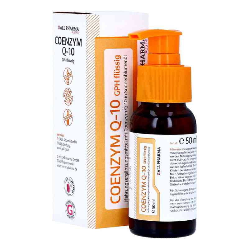 Coenzym Q10 Gph flüssig 50 ml von Hecht-Pharma GmbH PZN 03378331
