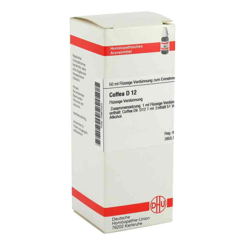 Coffea D12 Dilution 50 ml von DHU-Arzneimittel GmbH & Co. KG PZN 02897023