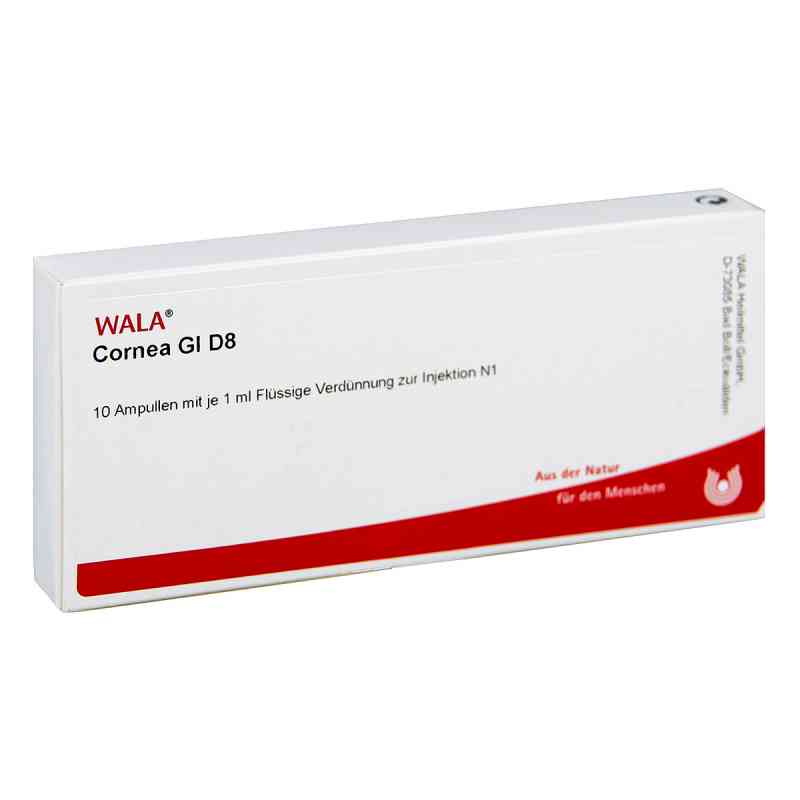 Cornea Gl D8 Ampullen 10X1 ml von WALA Heilmittel GmbH PZN 02914572