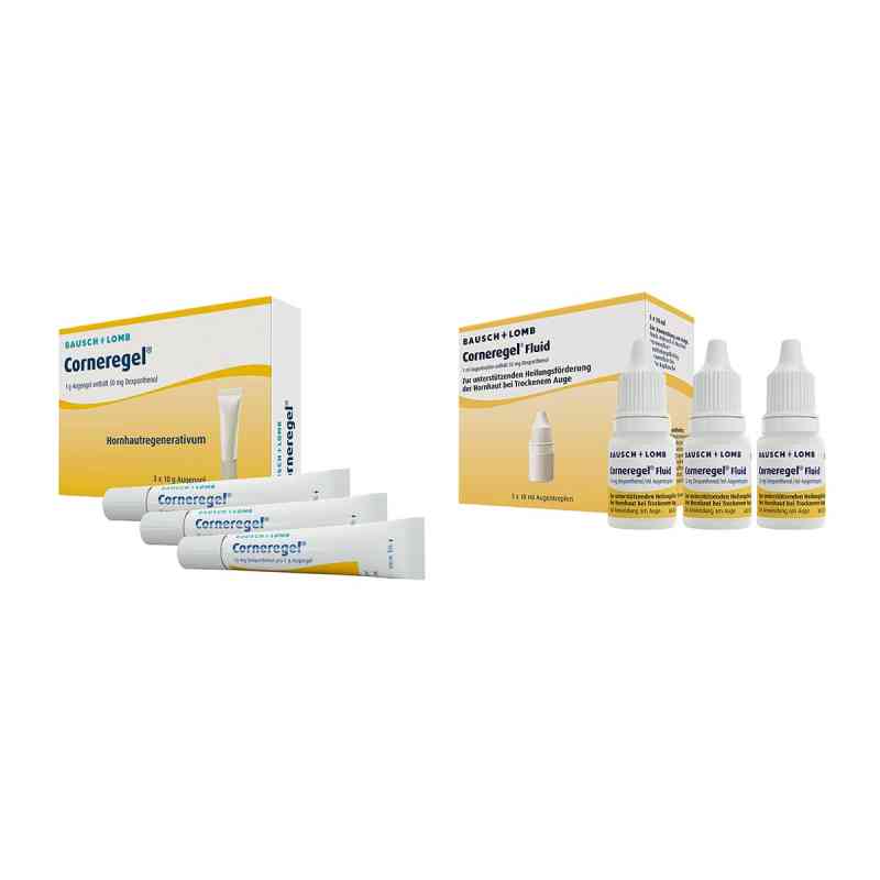 Corneregel Augengel + Fluid Augentropfen 1 Set von Dr. Gerhard Mann Chem.-pharm.Fabrik GmbH PZN 08107260