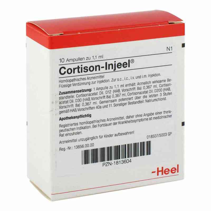 Cortison Injeel Ampullen 10 stk von Biologische Heilmittel Heel GmbH PZN 01813604