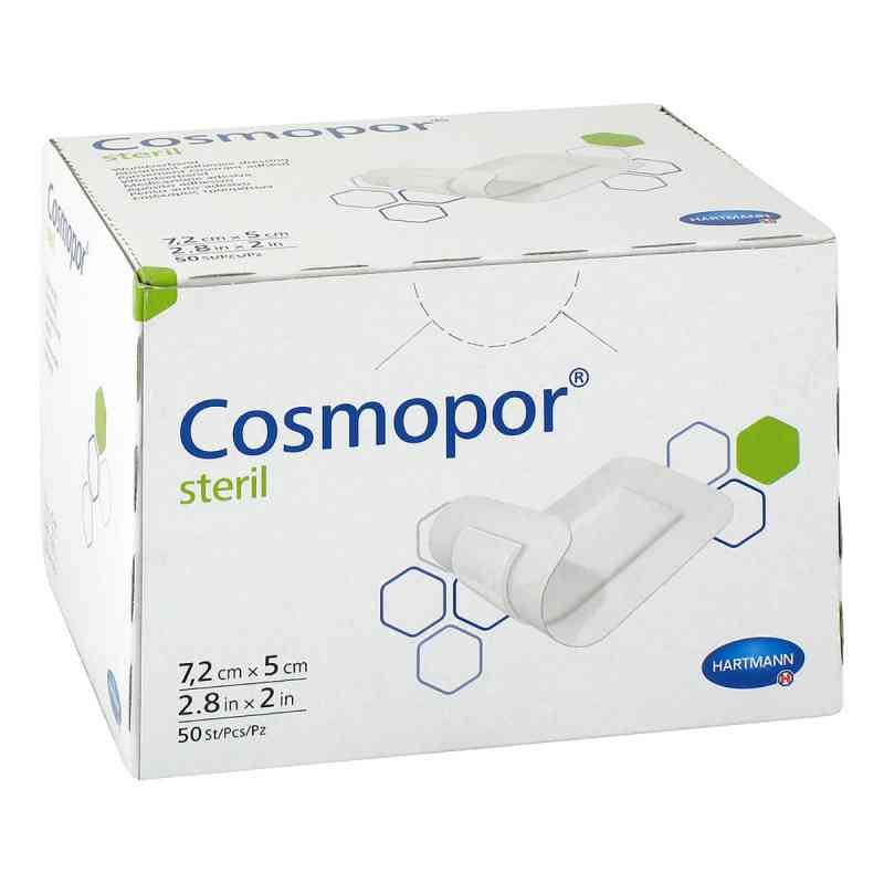 Cosmopor steril 5x7,2 cm 50 stk von B2B Medical GmbH PZN 12476044