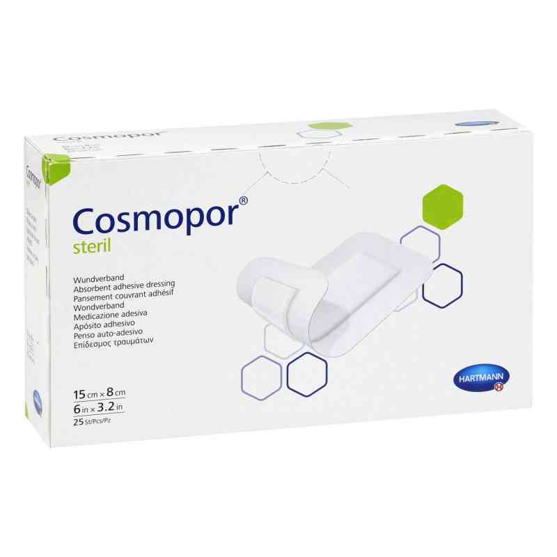 Cosmopor steril 8x15 cm 25 stk von + Prisoma GmbH PZN 16205141