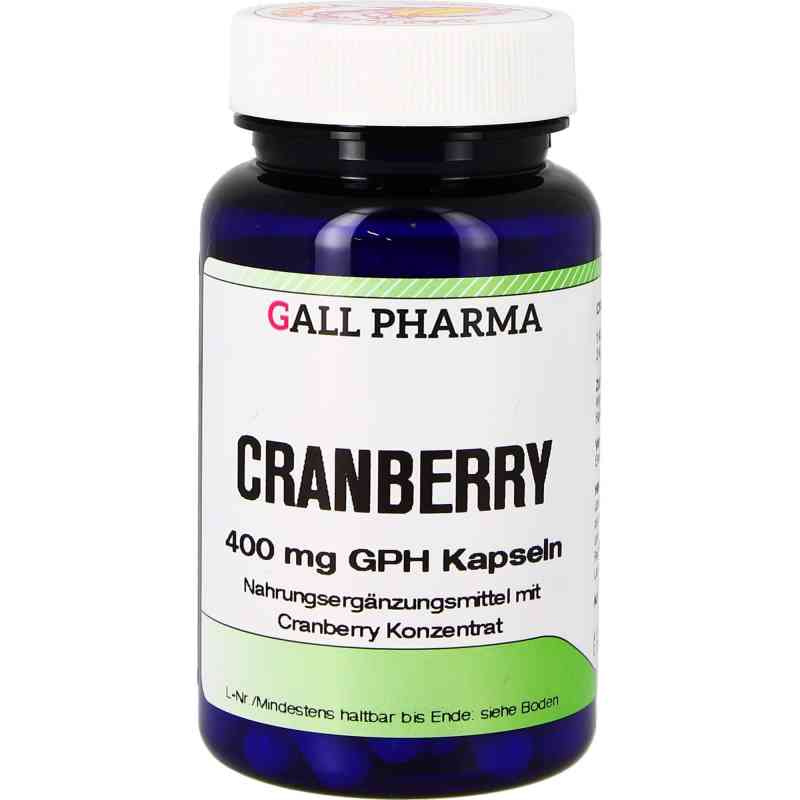 Cranberry 400 mg Gph Kapseln 120 stk von Hecht-Pharma GmbH PZN 04548427