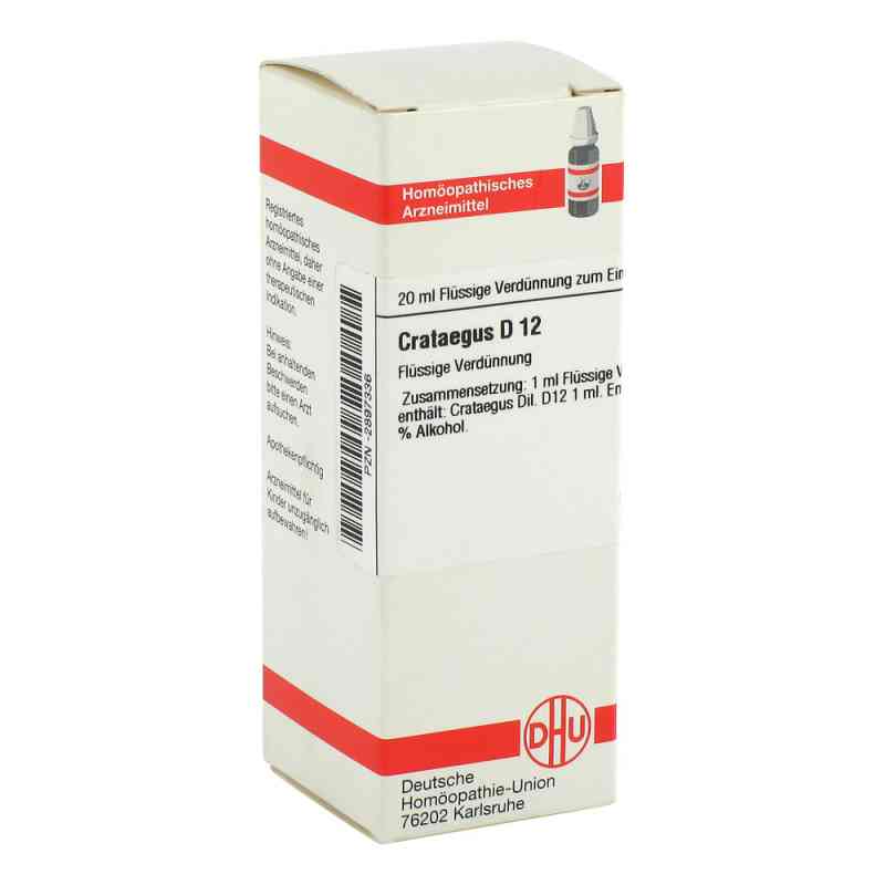 Crataegus D12 Dilution 20 ml von DHU-Arzneimittel GmbH & Co. KG PZN 02897336