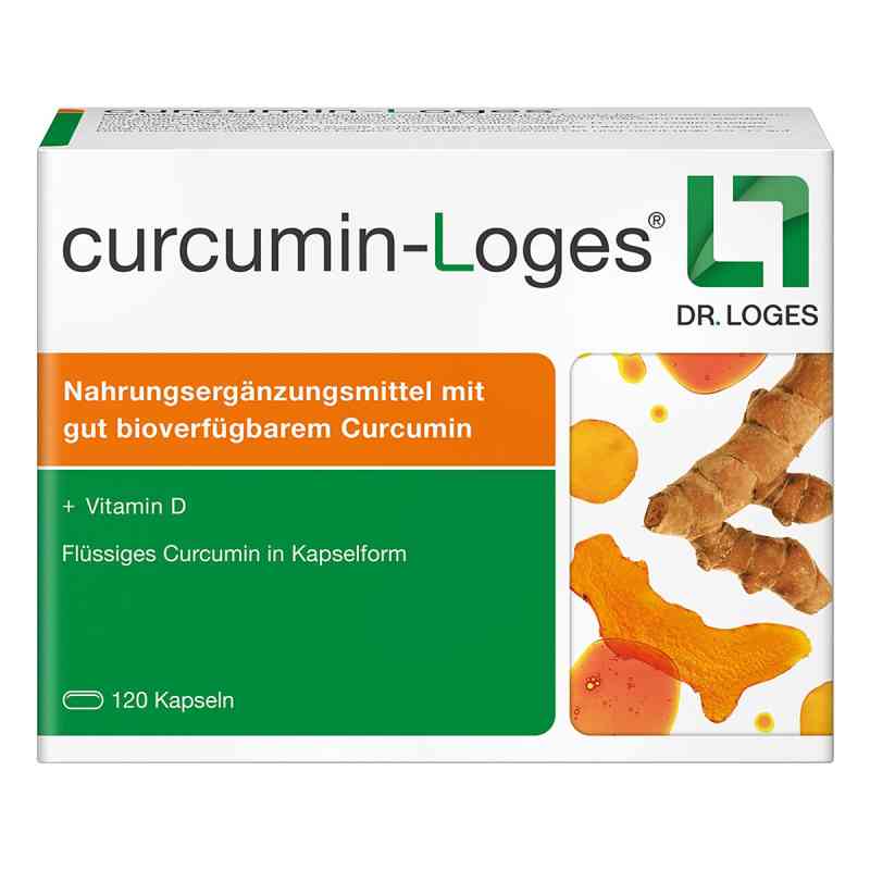 curcumin-Loges: Hoch bioverfügbare Curcumin Kapseln 120 stk von Dr. Loges + Co. GmbH PZN 10536670
