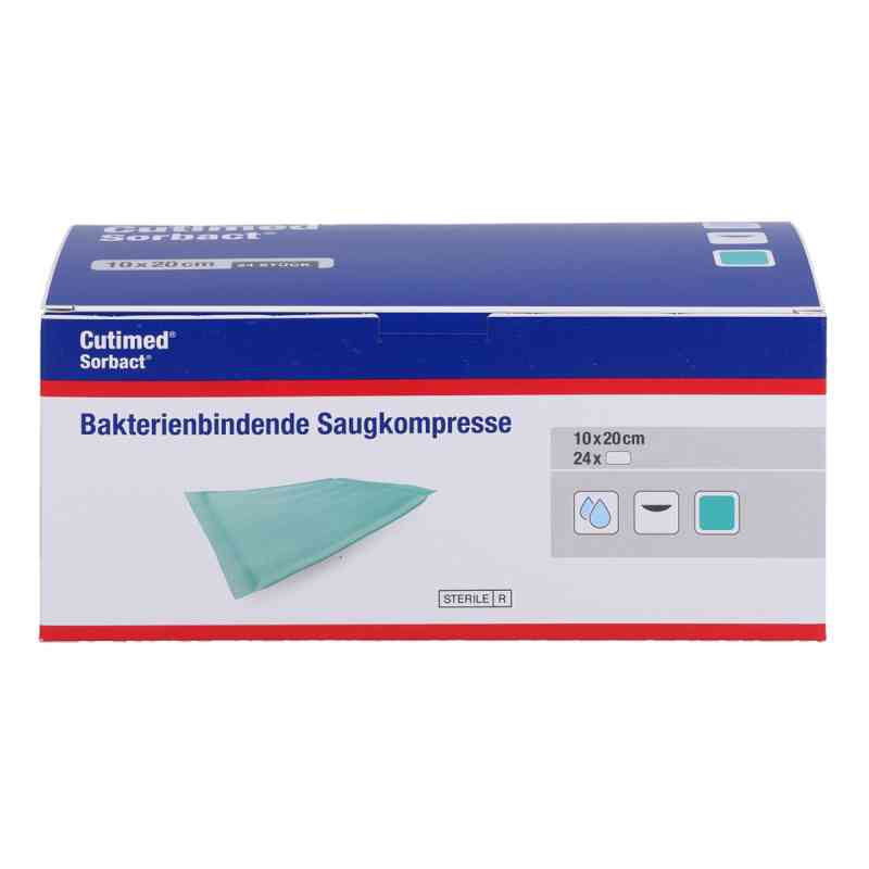 Cutimed Sorbact Saugkompressen 10x20 cm 24 stk von B2B Medical GmbH PZN 12892274