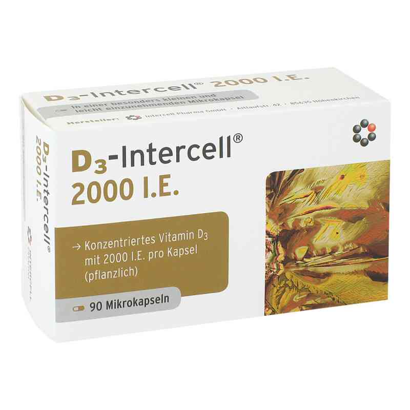 D3-intercell 2000 I.e. Kapseln 90 stk von INTERCELL-Pharma GmbH PZN 03735481