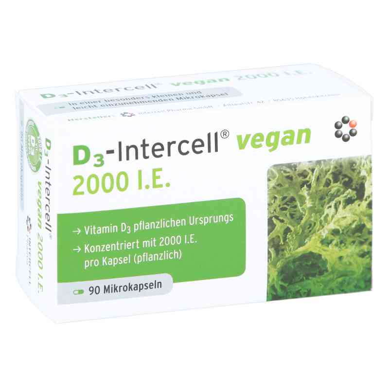 D3-intercell Vegan 2.000 I.e. Kapseln 90 stk von INTERCELL-Pharma GmbH PZN 11664915