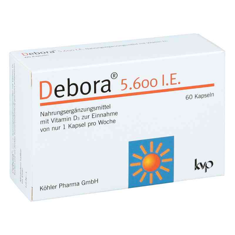 Debora 5.600 I.e. Kapseln 60 stk von Köhler Pharma GmbH PZN 13168037