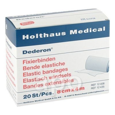 Dederon Fixierbinden 4 m x 8 cm 20 stk von Holthaus Medical GmbH & Co. KG PZN 04094914