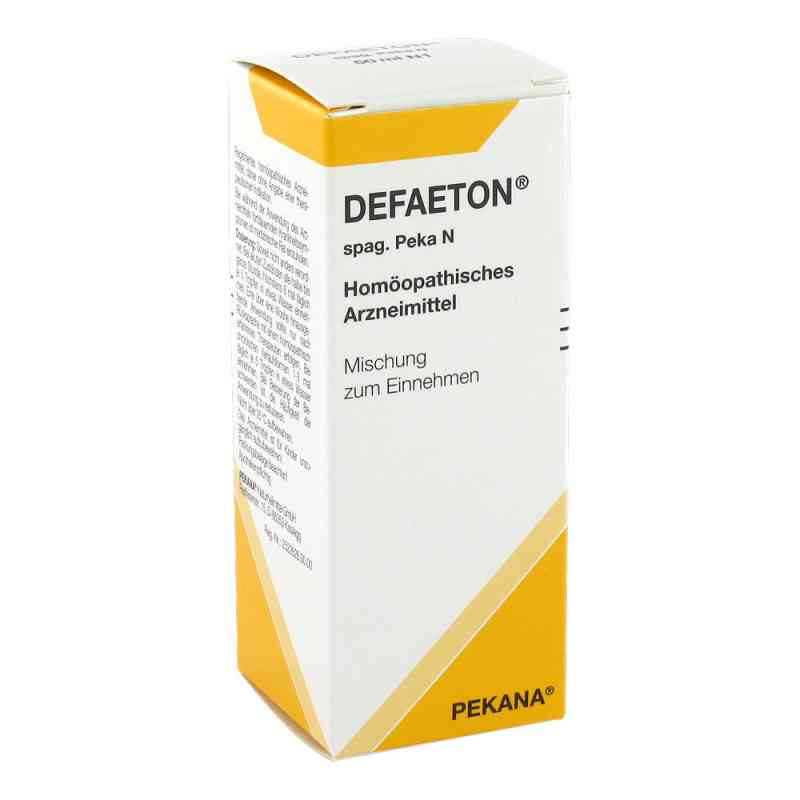 Defaeton spag. Peka N Tropfen 50 ml von PEKANA Naturheilmittel GmbH PZN 02089240