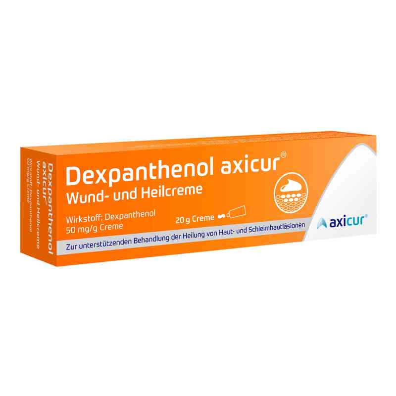 Dexpanthenol axicur® Wund- und Heilcreme 20 g von axicorp Pharma GmbH PZN 16667189